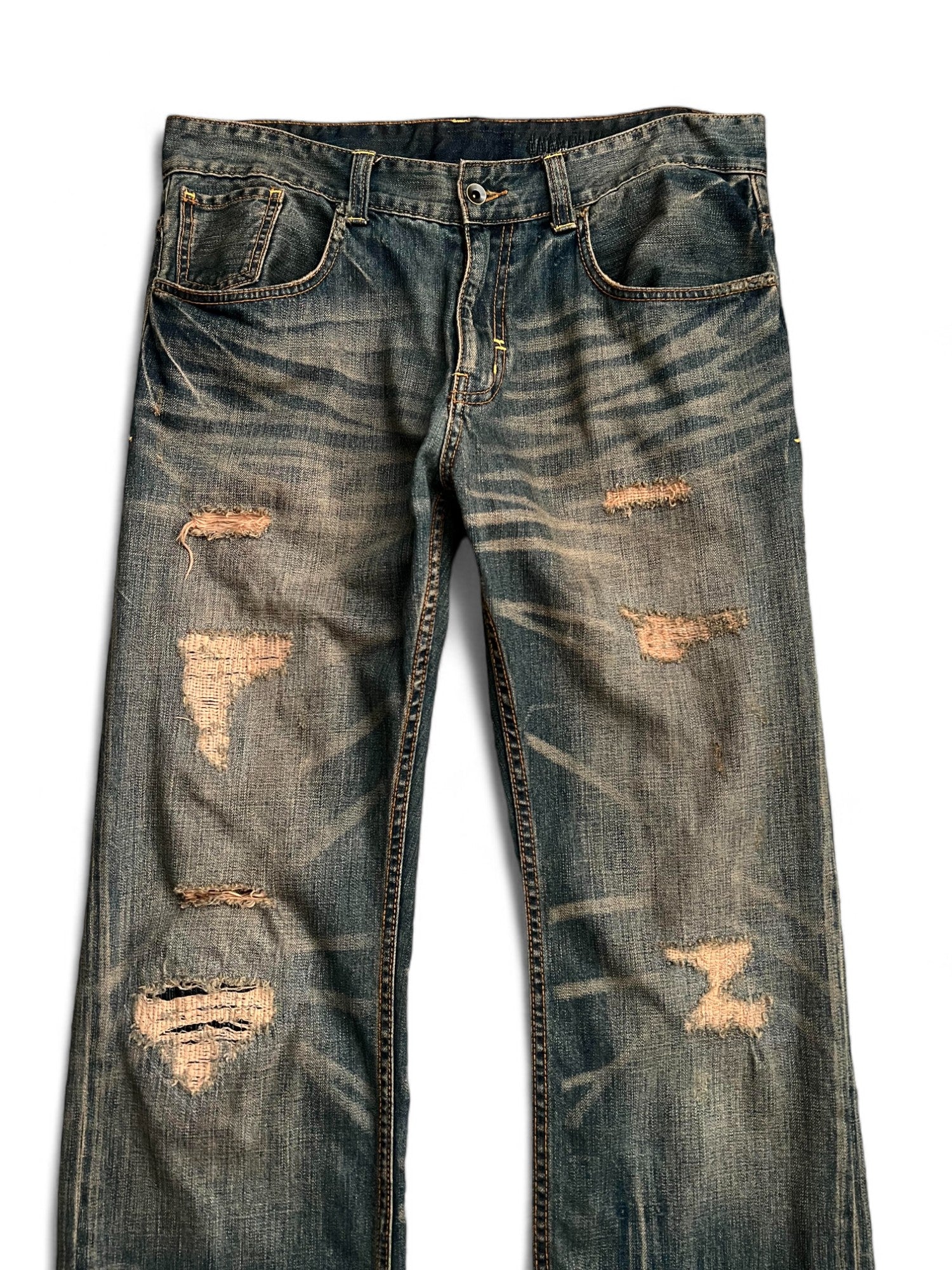 mudwash jeans