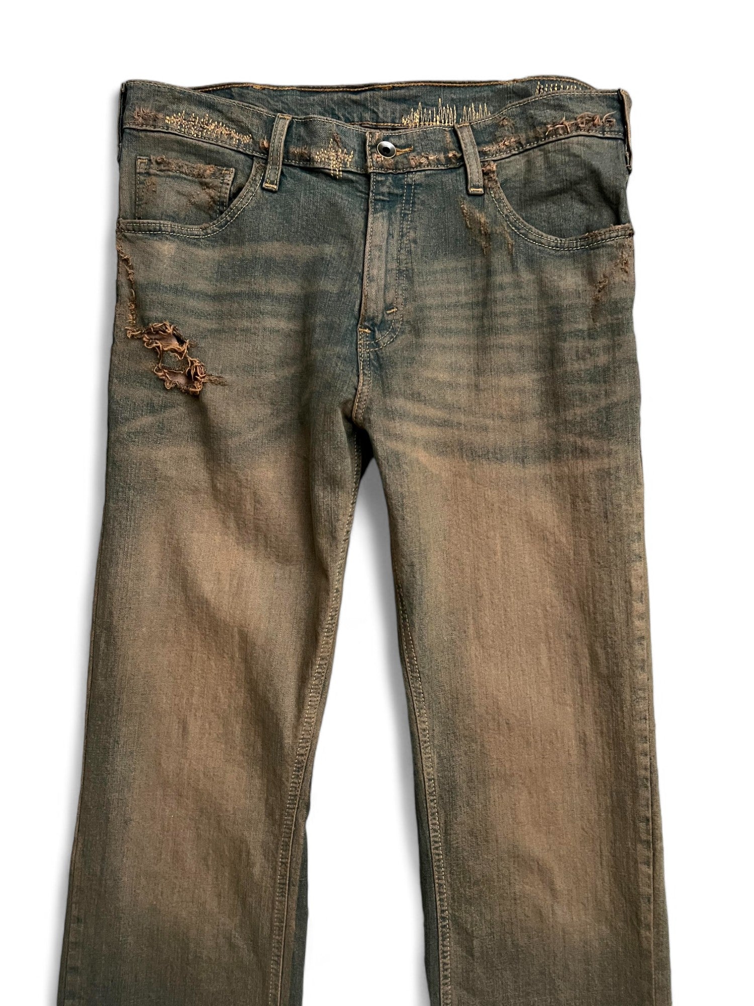 mudwash jeans